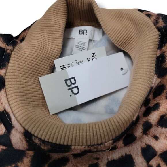 BP. Sweatshirt Size XXS Nordstrom Pullover Sweatshirt Leopard Print Animal Print - Picture 5 of 5